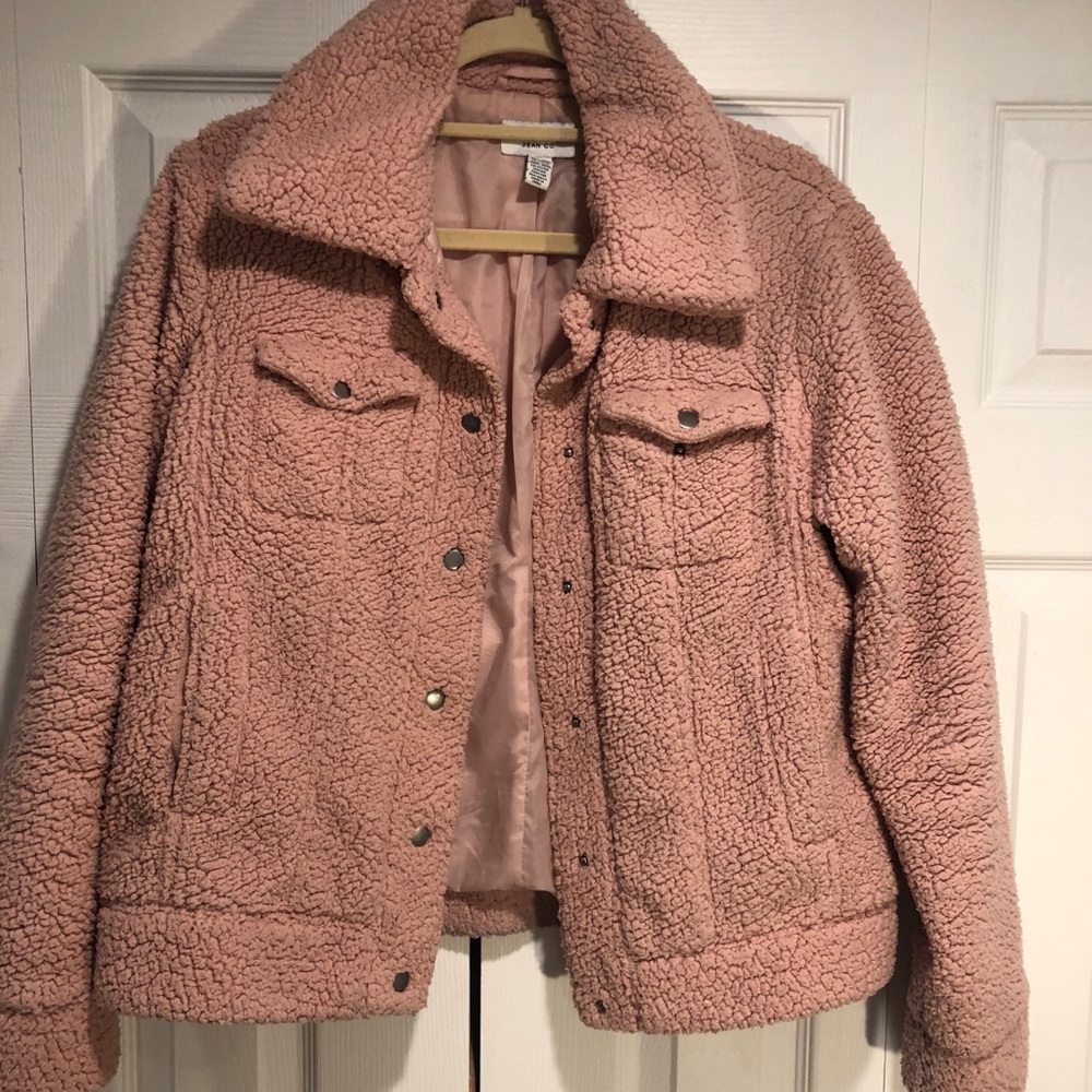 Pink Teddy Jacket